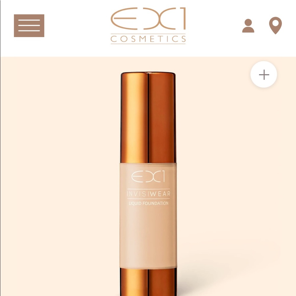 (3) EX1 Cosmetics Full Coverage Foundation Shade 2